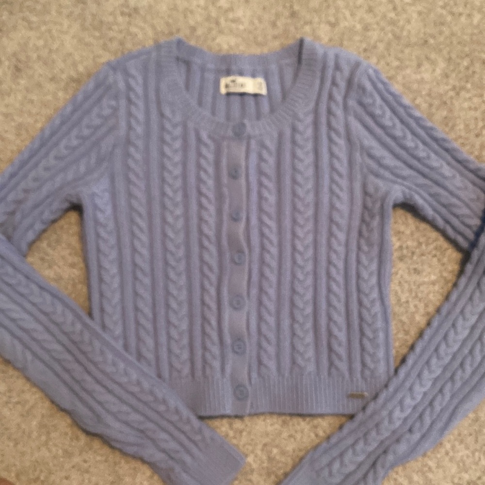 Hollister lilac sweater xs